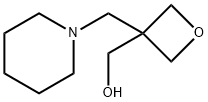 (3-(PIPERIDIN-1-YLMETHYL)OXETAN-3-YL)METHANOL Struktur