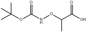 Propanoic acid, 2-[[[(1,1-dimethylethoxy)carbonyl]amino]oxy]- (9CI) Struktur