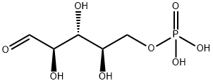 D-ribose 5-(dihydrogen phosphate)  Struktur