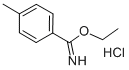 ETHYL 4-METHYLBENZIMIDATE HYDROCHLORIDE Struktur