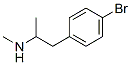 4-bromomethamphetamine Struktur