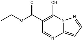 7-羥基吡唑并[1,5-A]嘧啶-6-甲酸乙酯, 43024-61-9, 結(jié)構(gòu)式