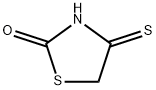 2-Thiazolidinone,4-thioxo- Struktur