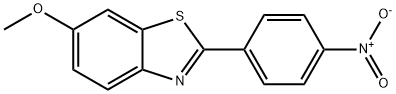 6-METHOXY-2-(4-NITROPHENYL) BENZOTHIAZOLE Struktur