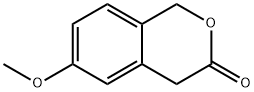 6-Methoxyisochroman-3-one Struktur