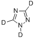 1,2,4-TRIAZOLE-D3 Struktur