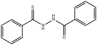 1-Benzoyl-2-(phenylthioxomethyl)hydrazine Struktur