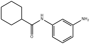 N-(3-Aminophenyl)cyclohexanecarboxamide Struktur