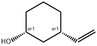 cis-3-vinylcyclohexan-1-ol Struktur