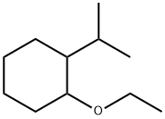 Cyclohexane, 1-ethoxy-2-(1-methylethyl)- (9CI) Struktur