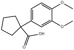 1-(3,4-DIMETHOXYPHENYL)CYCLOPENTANECARBOXYLIC ACID price.