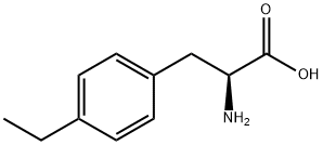 DL-4-Ethylphenylalanine Struktur