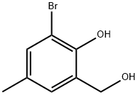 BENZENEMETHANOL,3-BROMO-2-HYDROXY-5-METHYL- Struktur