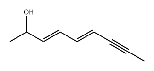 (3E,5E)-3,5-Nonadien-7-yn-2-ol Struktur