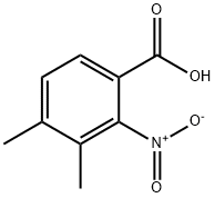 3,4-DIMETHYL-2-NITRO-BENZOIC ACID Struktur