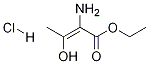 2-Butenoic acid, 2-aMino-3-hydroxy-, ethyl ester, hydrochloride (9CI) Struktur