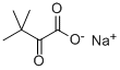 3.3-dimethyl-2-one-butanoicacid Na Salt Struktur