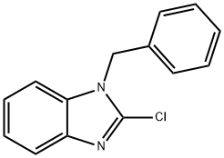 2-CHLORO-1-(PHENYLMETHYL)-BENZIMIDAZOLE Struktur