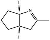 Cyclopenta[b]pyrrole, 3,3a,4,5,6,6a-hexahydro-2-methyl-, (3aR,6aR)- (9CI) Struktur