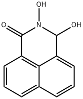 1H-Benz[de]isoquinolin-1-one, 2,3-dihydro-2,3-dihydroxy- (9CI) Struktur