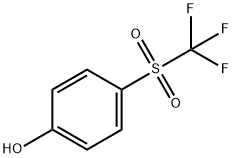 4-Hydroxyphenyl trifluoromethyl sulphone Struktur