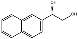 (S)-(+)-1-(2-NAPHTHYL)-1,2-ETHANEDIOL Struktur