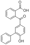 Fendizoic acid Struktur