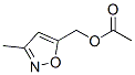 5-Isoxazolemethanol,3-methyl-,acetate(ester)(9CI) Struktur