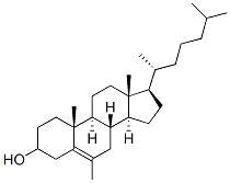 6-Methylcholesterol Struktur