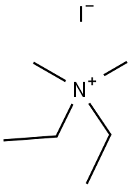 DIMETHYL DIETHYL AMMONIUM IODIDE Struktur