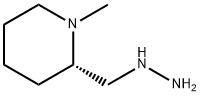 Piperidine, 2-(hydrazinomethyl)-1-methyl-, (2S)- (9CI) Struktur