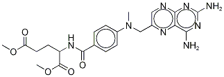 METHOTREXATE-METHYL-D3, DIMETHYL ESTER Struktur