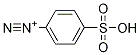 BenzenediazoniuM, 4-sulfo- Struktur