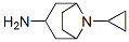 8-Azabicyclo[3.2.1]octan-3-amine,8-cyclopropyl-,(3-endo)-(9CI) Struktur
