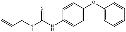 1-allyl-3-(4-phenoxyphenyl)thiourea Struktur