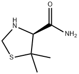 4-Thiazolidinecarboxamide,5,5-dimethyl-,(4S)-(9CI) Struktur