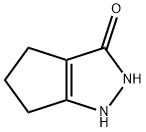 1,2,5,6-tetrahydrocyclopenta[c]pyrazol-3(4H)-one Struktur