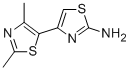 2',4'-DIMETHYL-[4,5']BITHIAZOLYL-2-YLAMINE Struktur