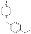 1-(4-ETHYL-BENZYL)-PIPERAZINE Struktur