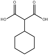 CYCLOHEXANE MALONIC ACID Struktur