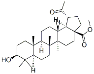 methyl 3beta-hydroxy-20-oxo-30-norlupan-28-oate Struktur