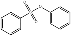 BENZENESULFONIC ACID PHENYL ESTER Struktur