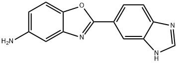 2-(1H-BENZOIMIDAZOL-5-YL)-BENZOOXAZOL-5-YLAMINE Struktur