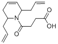 4-(2,6-DIALLYL-3,6-DIHYDRO-2H-PYRIDIN-1-YL)-4-OXO-BUTYRIC ACID Struktur