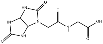 [2-(2,5-DIOXO-HEXAHYDRO-IMIDAZO[4,5-D]IMIDAZOL-1-YL)-ACETYLAMINO]-ACETIC ACID Struktur