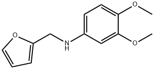 (3,4-DIMETHOXY-PHENYL)-FURAN-2-YLMETHYL-AMINE Struktur