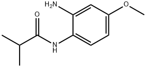 N-(2-amino-4-methoxyphenyl)-2-methylpropanamide Struktur