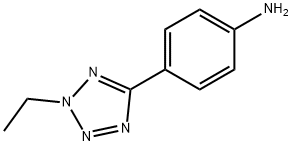 4-(2-ETHYL-2H-TETRAZOL-5-YL)-PHENYLAMINE Struktur