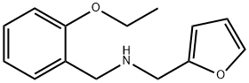 (2-ETHOXY-BENZYL)-FURAN-2-YLMETHYL-AMINE Struktur