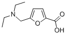 5-DIETHYLAMINOMETHYL-FURAN-2-CARBOXYLIC ACID Struktur